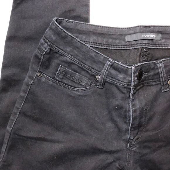 Evermore Black Skinny Jeans Juniors 9 - Picture 7 of 16